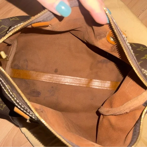 Louis Vuitton Brown Monogram Speedy Bag 30 VINTAGE - Picture 11 of 14